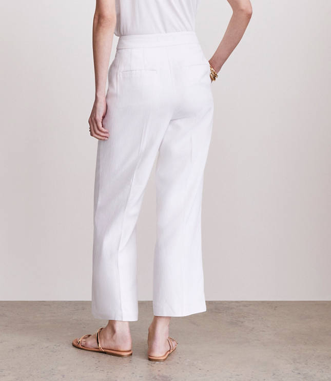 Petite LOFT Versa Pure Spun Cropped Stovepipe Pants