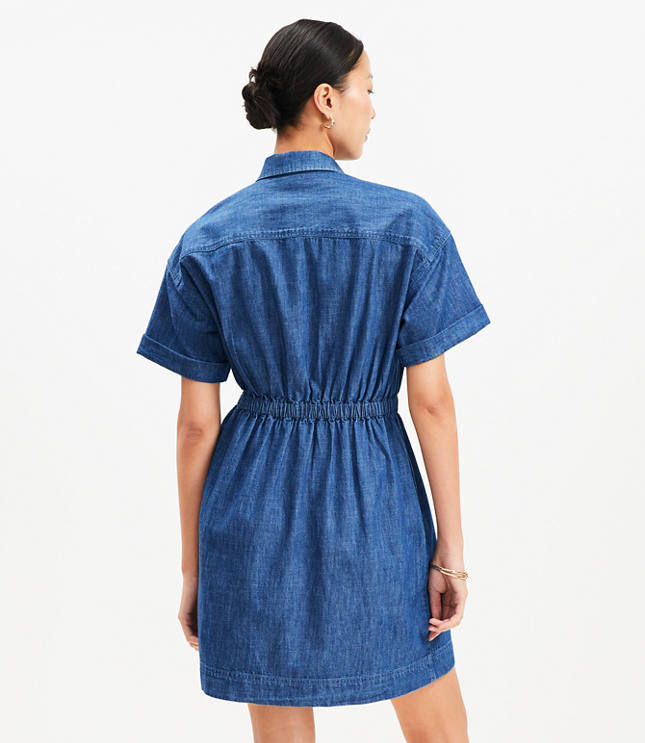 ワンピース NON FADE POCKET HEART POINT DENIM DRESS INDIGO BLUE JAG5312_ZD27991502Z-