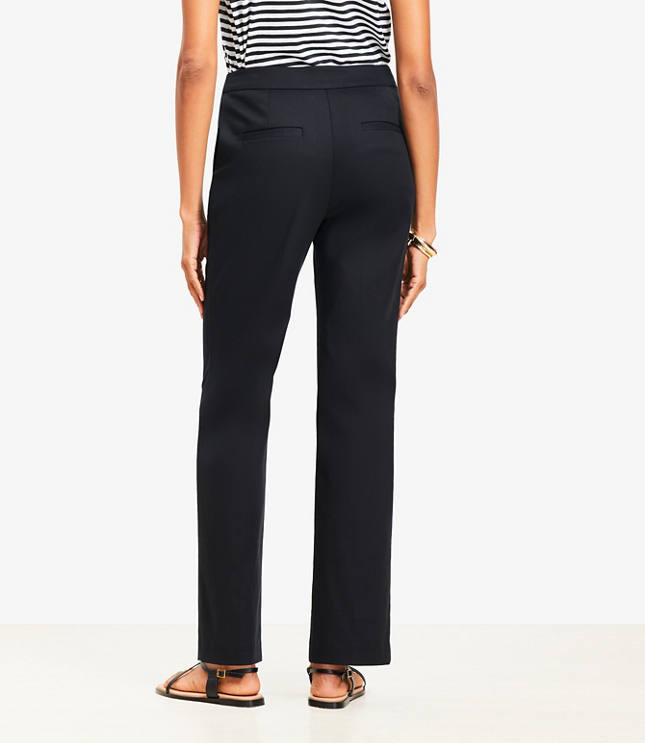 Curvy Mariner Parker Straight Pants