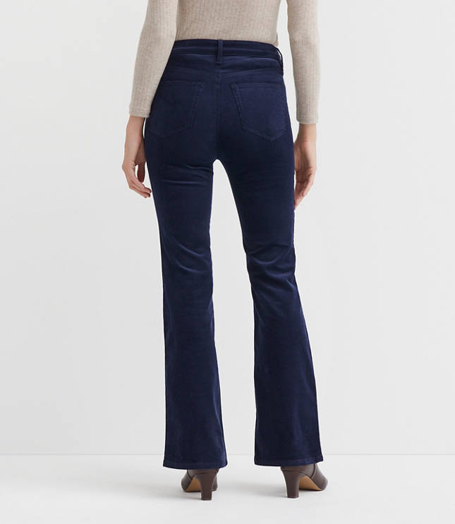 Tall Slim Flare Pants Corduroy