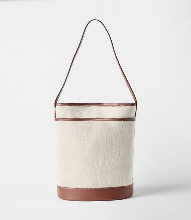 Canvas Bucket Tote