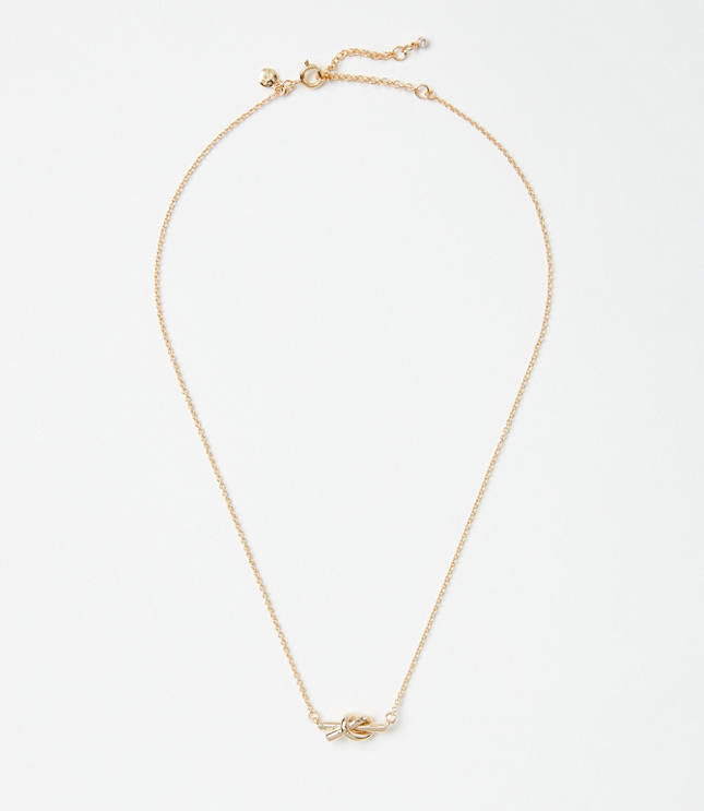Delicate Knot Necklace