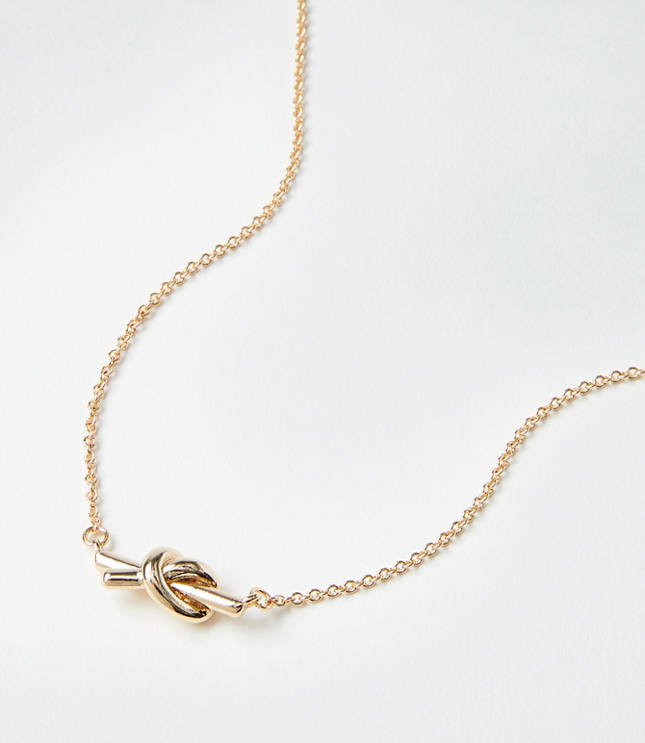 Delicate Knot Necklace