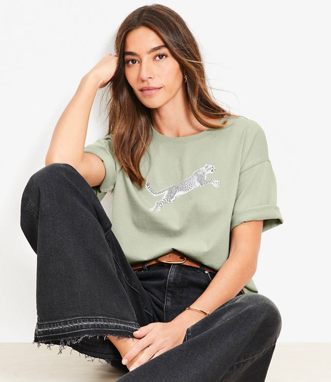 Leopard Modern Tee