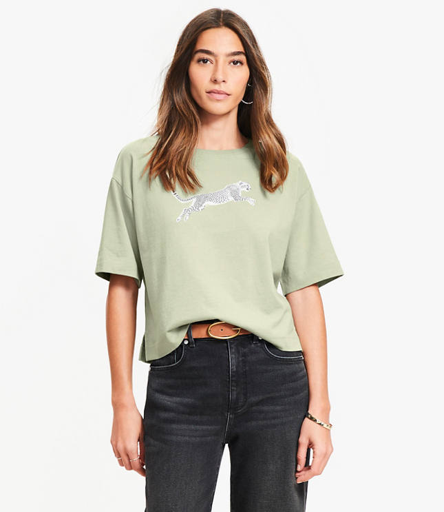 Leopard Modern Tee