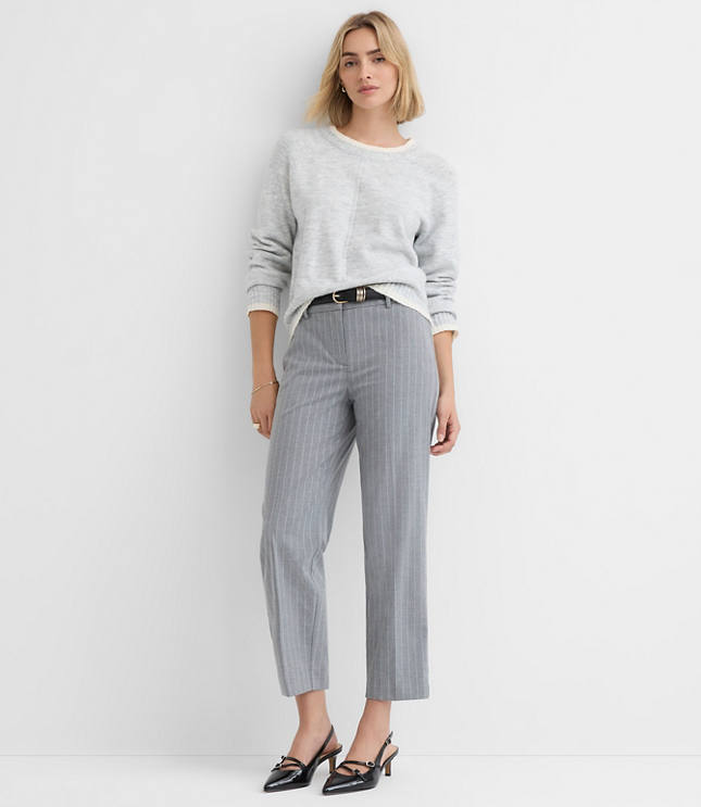 Petite Riviera Slim Pants in Stripe