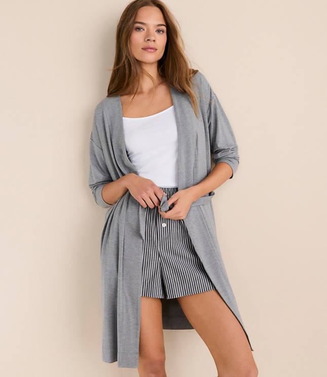 Lou & Grey Heathered Softened Modal Robe