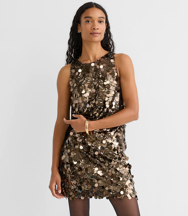 Sequin Sleeveless Top