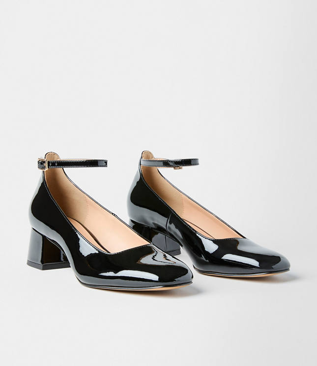 Ankle Strap Mary Jane Heels