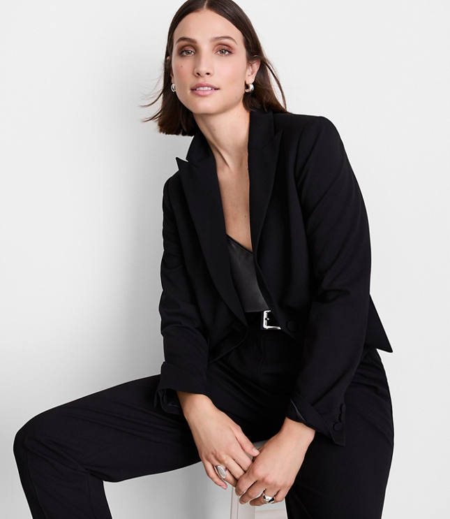 LOFT Versa Seasonless Stretch Short Jacket