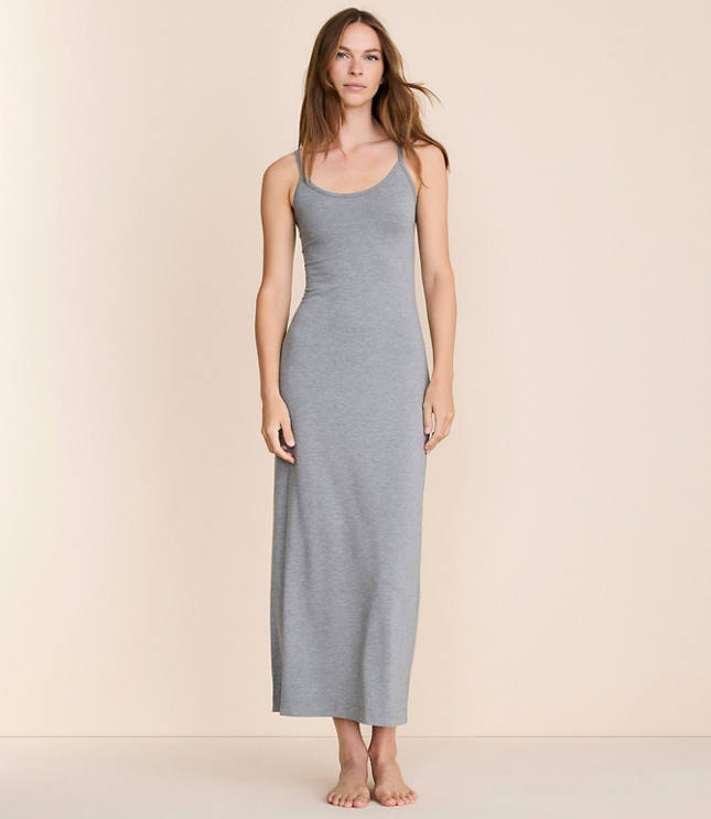 Lou & Grey Softened Modal Strappy Pajama Dress