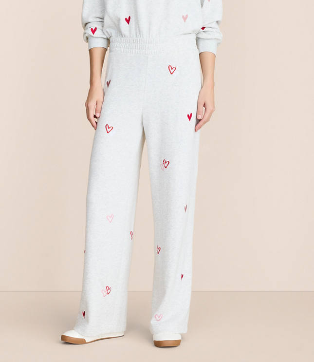 Lou & Grey Heart Cozy Cotton Wide Leg Pants