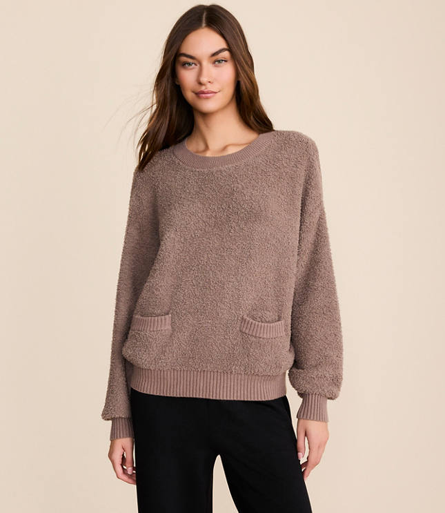 Lou & Grey Teddy Pocket Sweater