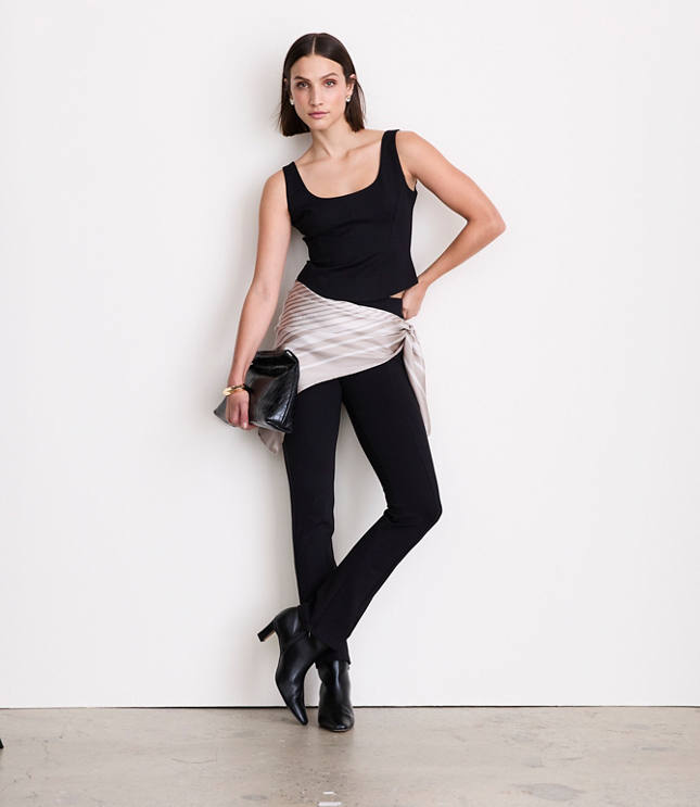 LOFT Versa Ponte Bustier Top