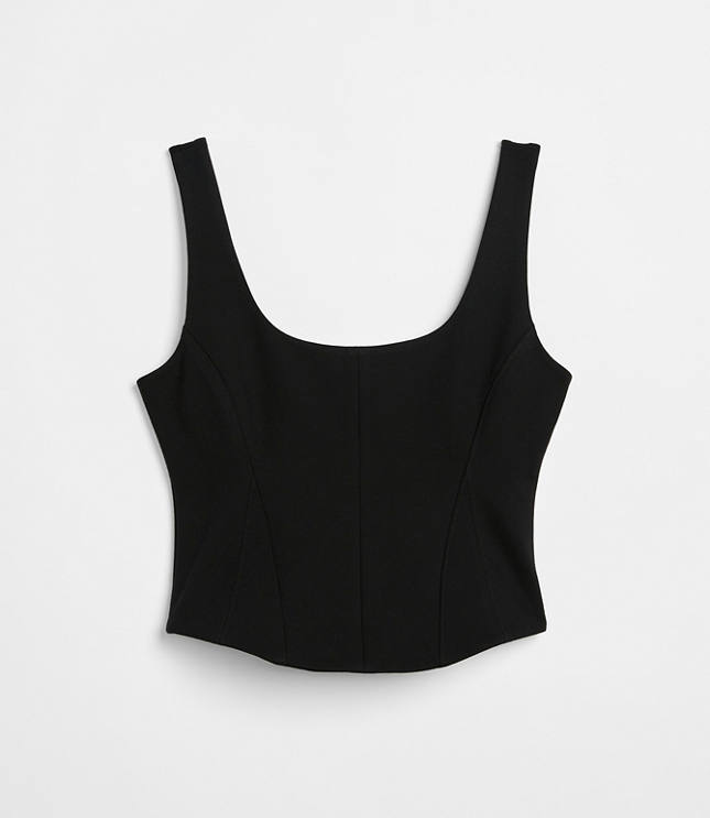 LOFT Versa Ponte Bustier Top