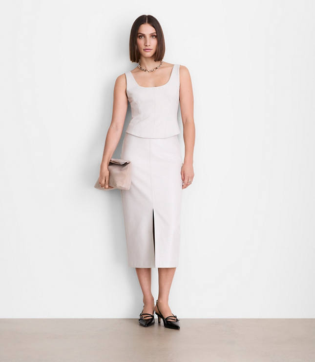 LOFT Versa Ponte Bustier Top