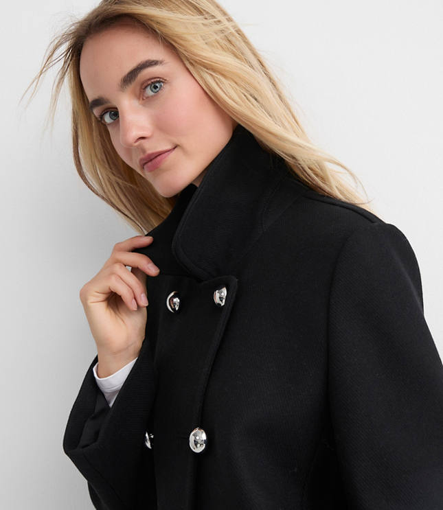 Tall Modern Double Breasted Coat