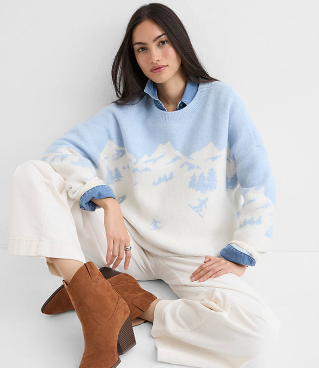 Mountain Ski Sweater