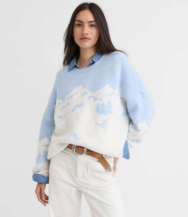 Mountain Ski Sweater
