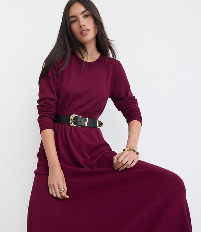 Midi Sweater Dress