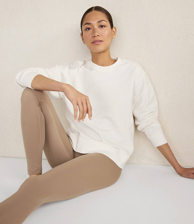 Haven Well Within Organic Cotton Terry Crewneck carousel Product Image 3