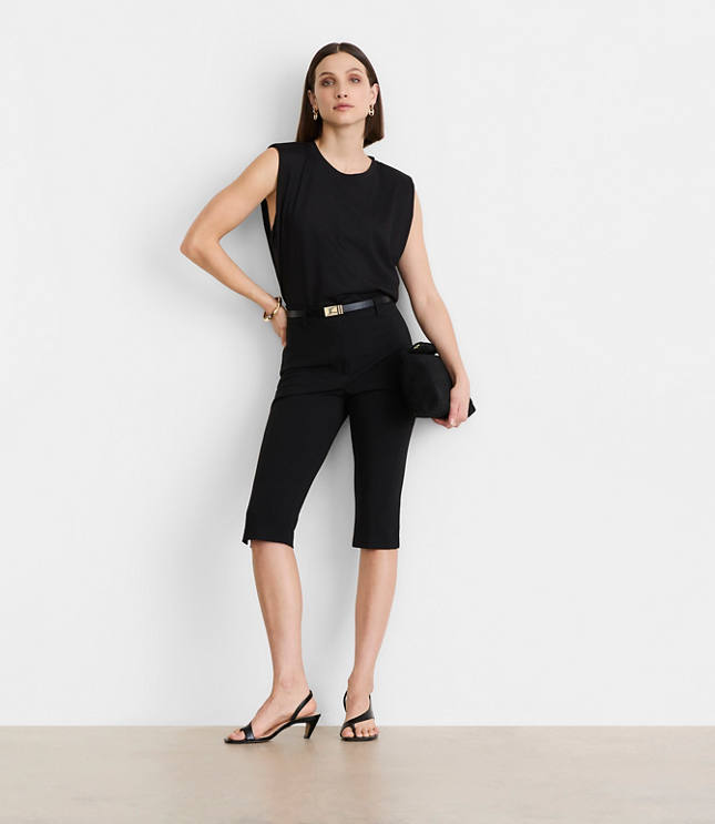 LOFT Versa Cap Sleeve Jersey Top