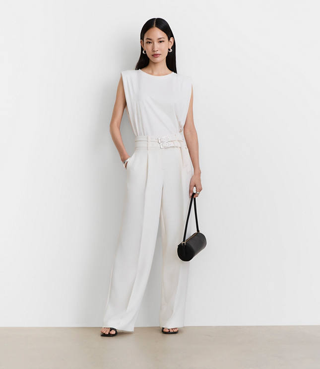 LOFT Versa Cap Sleeve Jersey Top