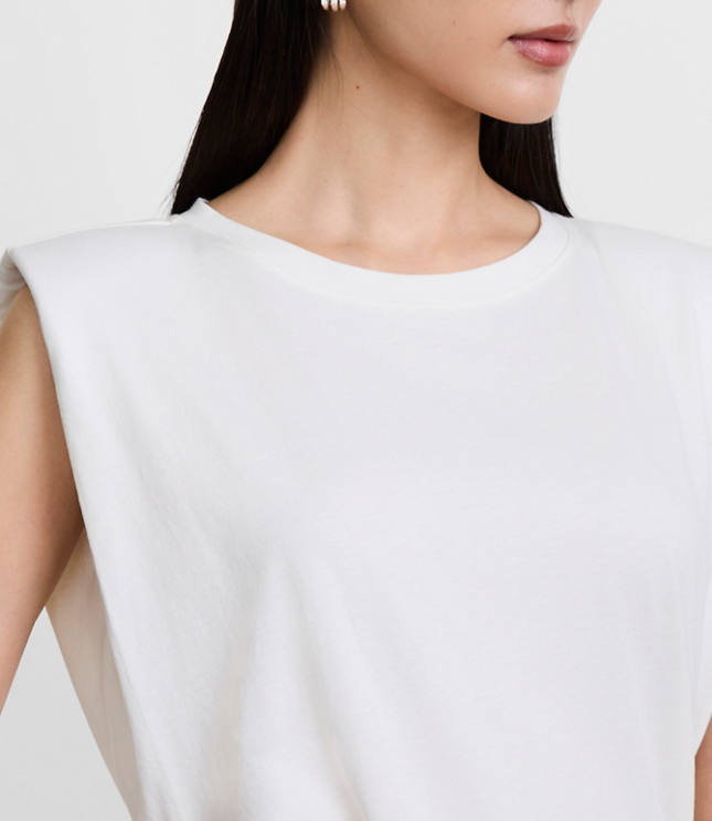 LOFT Versa Cap Sleeve Jersey Top