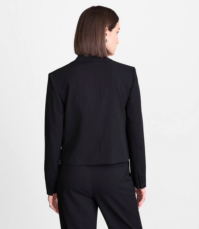 Petite LOFT Versa Seasonless Stretch Short Jacket