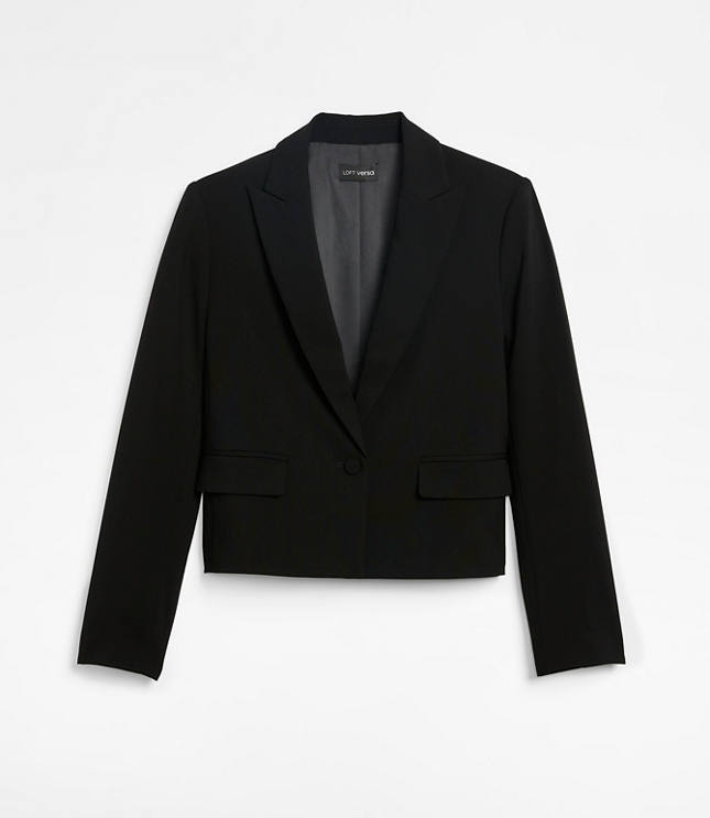 Petite LOFT Versa Seasonless Stretch Short Jacket