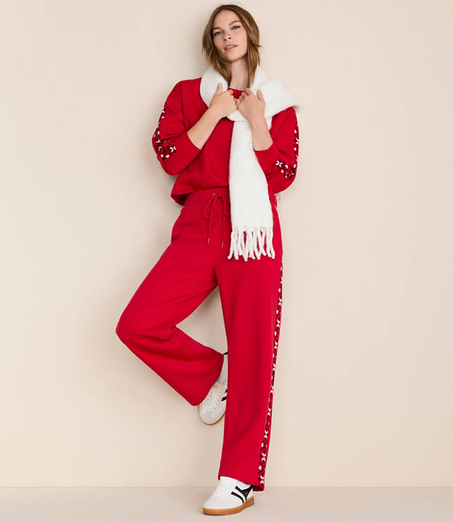 Petite Lou & Grey Elite Fleece Straight Leg Pants