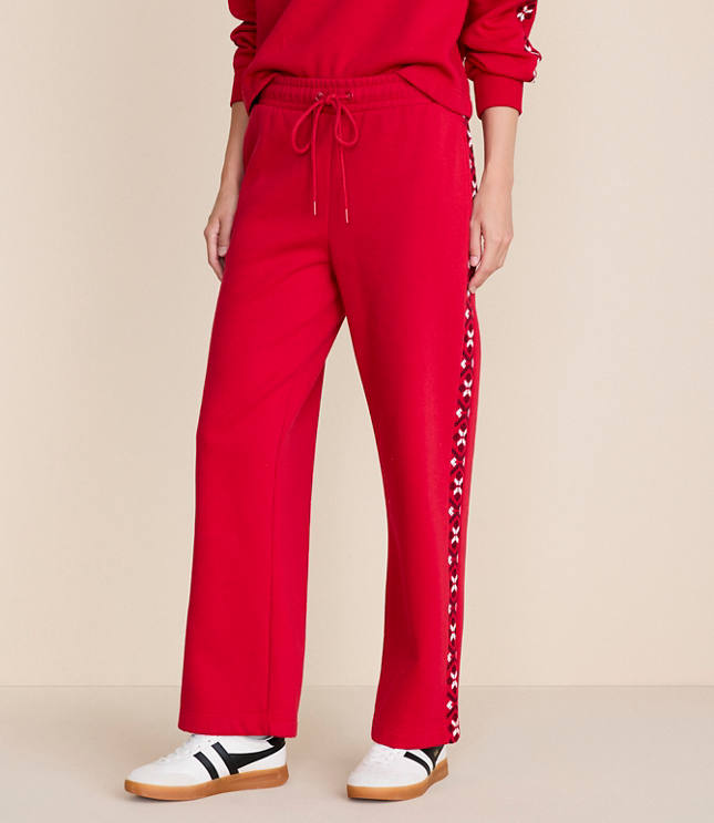 Petite Lou & Grey Elite Fleece Straight Leg Pants