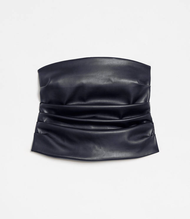 LOFT Versa Faux Leather Bustier