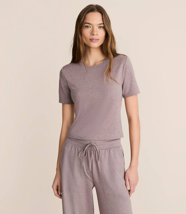 Lou & Grey Heathered Brushedsoft Tee