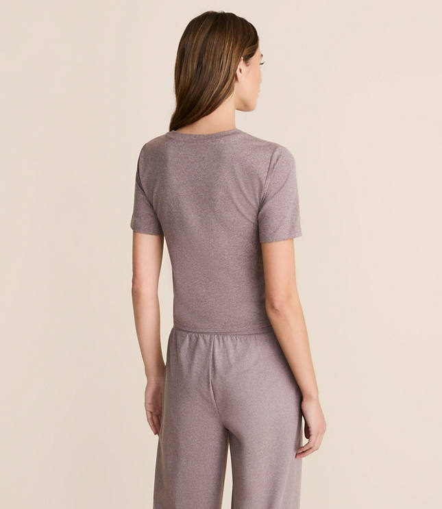 Lou & Grey Heathered Brushedsoft Tee