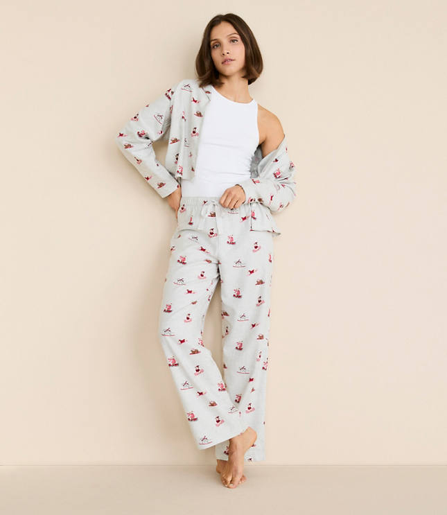 Ski Puppy Pajama Pants