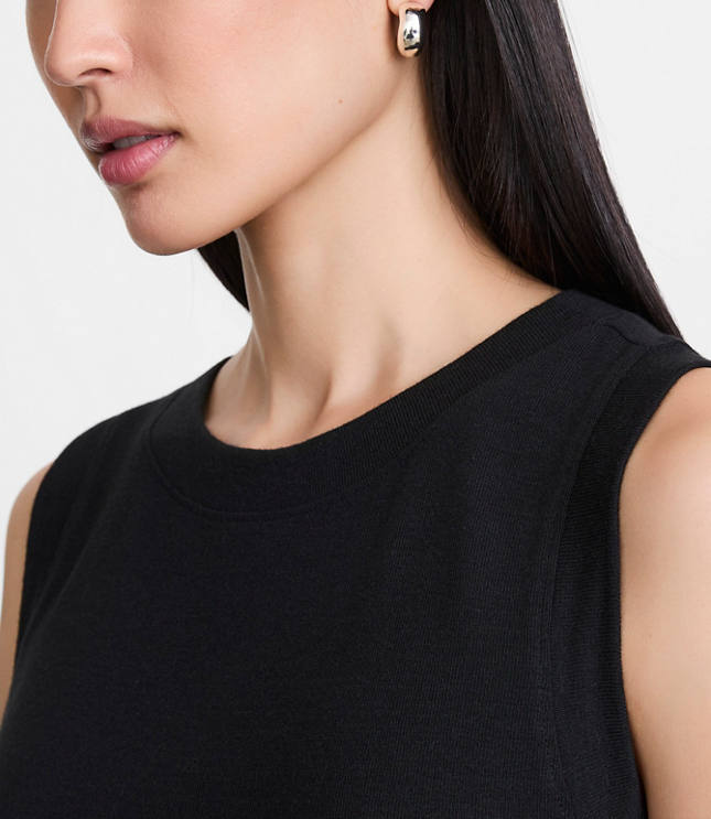 LOFT Versa Sweater Knit Relaxed Tank Top