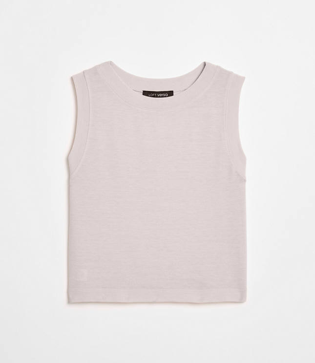 LOFT Versa Sweater Knit Relaxed Tank Top