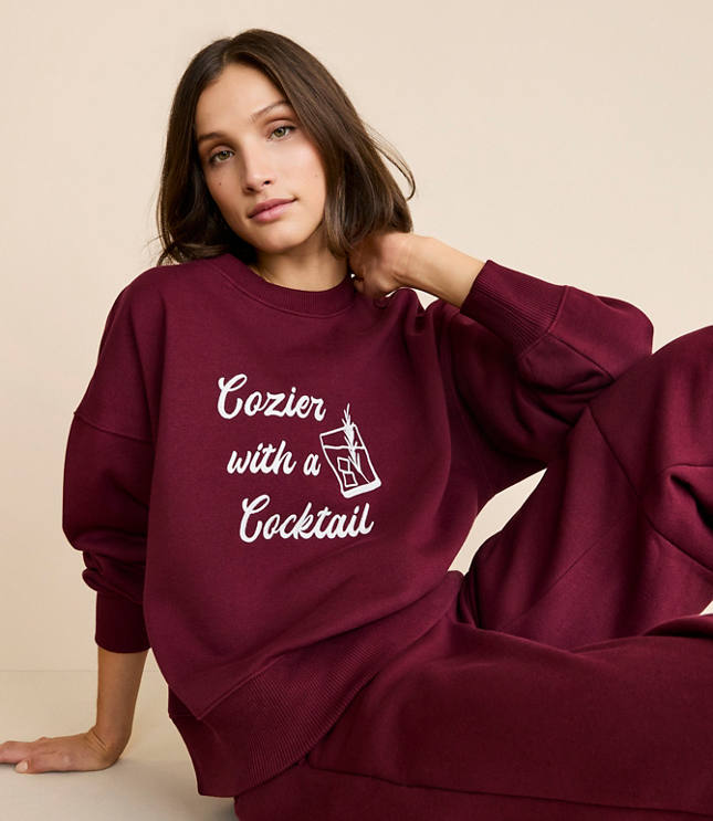 Lou & Grey Cocktail Elite Fleece Sweatshirt