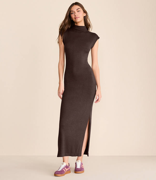 Lou & Grey Cozy Sweater Knit Column Dress