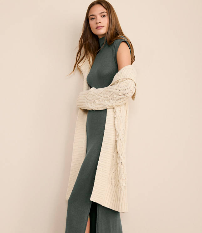 Lou & Grey Cozy Sweater Knit Column Dress
