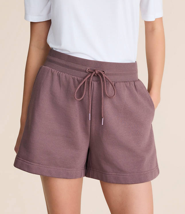 Lou & Grey Elite Fleece Drawstring Shorts