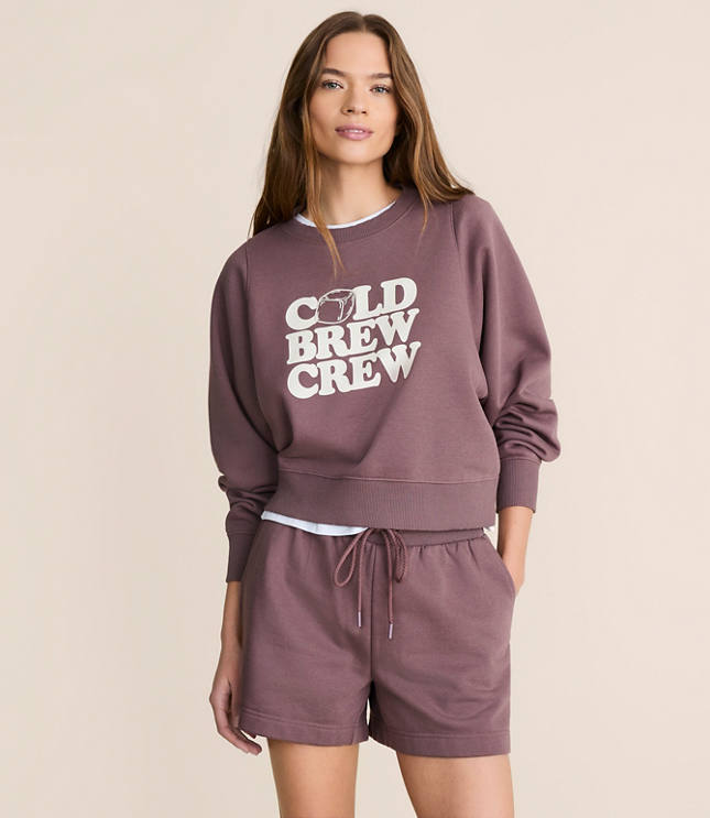 Lou & Grey Cold Brew Crew Elite Fleece Sweatshirt