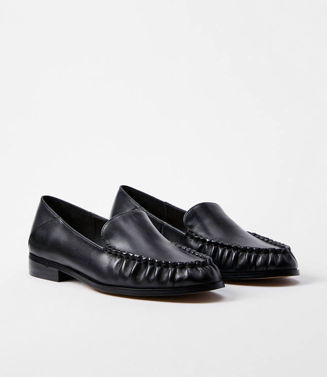 LOFT Versa Leather Loafers
