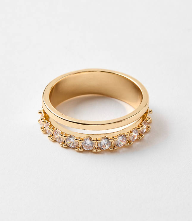 Sparkle Cutout Ring
