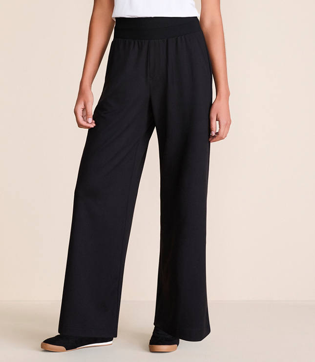 Petite Lou & Grey Brushedsoft Wide Leg Pants