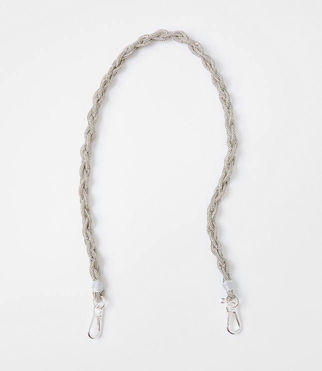 Sparkle Braided Bag Strap