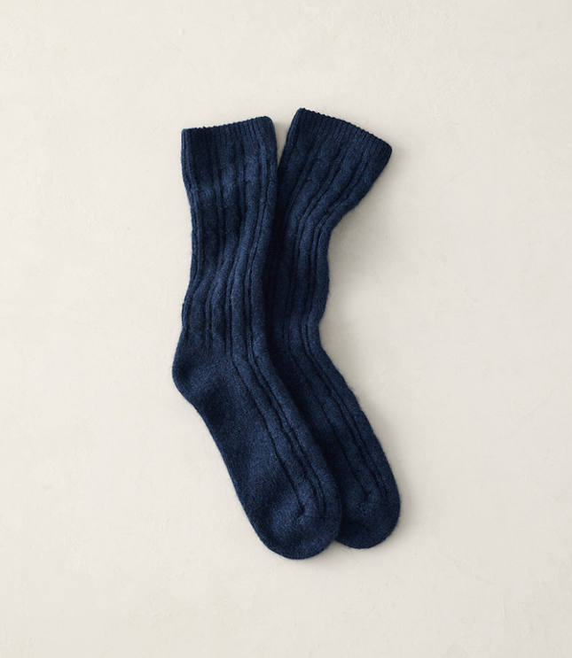 Haven Well Within Cashmere Blend Cable Knit Socks