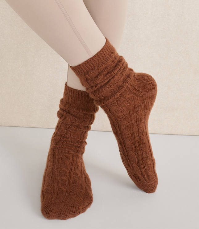 Haven Well Within Cashmere Blend Cable Knit Socks