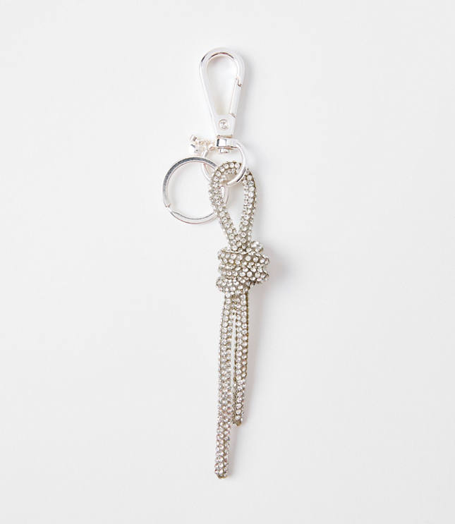 Sparkle Knot Bag Charm